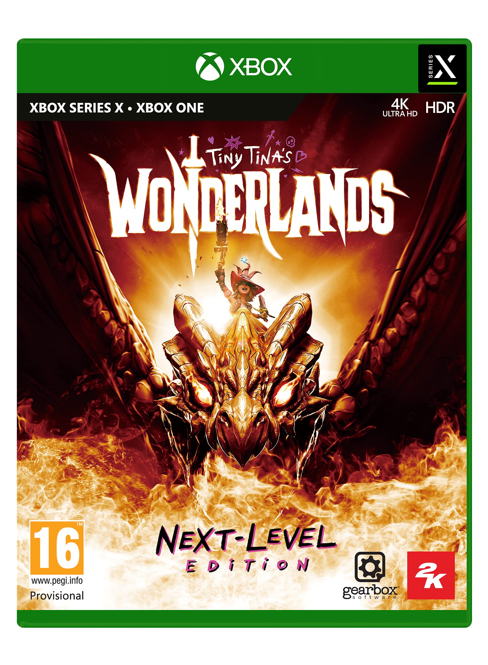Tiny Tina'S Wonderlan DS - : Next-Level Ed XBOX SERIES X PAL ESP - Nuevo Tiny Tina'S Wonderlan DS - : Next-Level Ed XBOX SERIES X PAL ESP - Nuevo